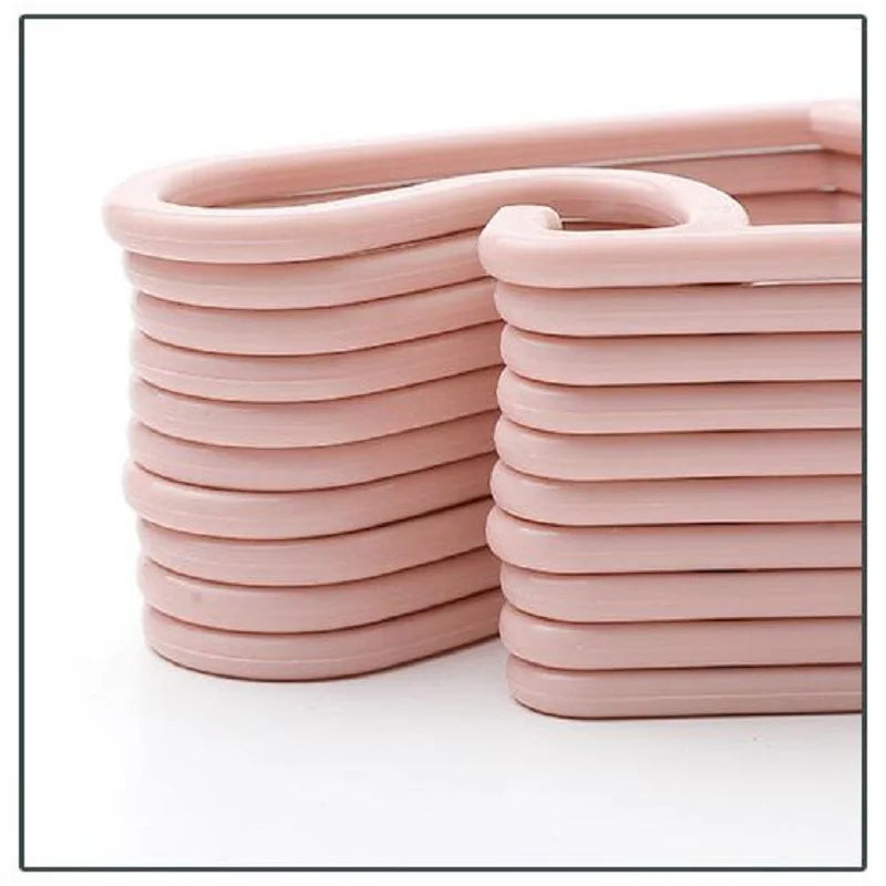 Perchas para ropa de bebé perchas de plástico portátiles para abrigos, toallas y bufandas, con diseño resistente al viento, ideales para organizar la ropa infantil.
