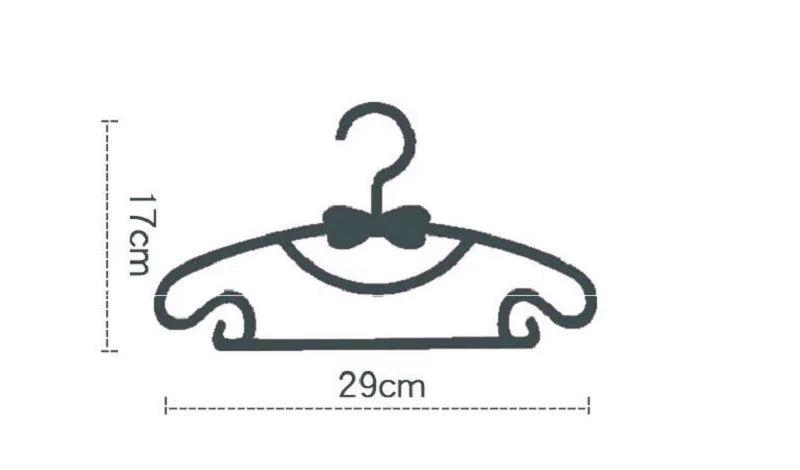Perchas para ropa de bebé perchas de plástico portátiles para abrigos, toallas y bufandas, con diseño resistente al viento, ideales para organizar la ropa infantil.