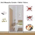 Anti-mosquito Curtain Mosquito Netss for Window Fly Screen Automatic Closing Door Household Ventilation Curtains Magnetic Net