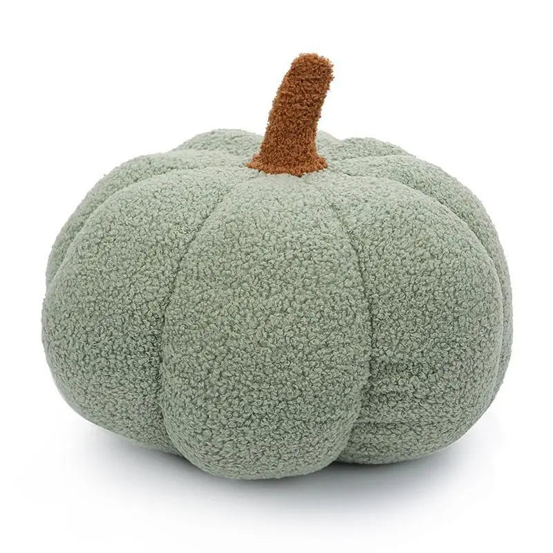 Cojín de asiento mullido, adorable cojín decorativo con forma de calabaza, cojín supersuave para la zona lumbar, el sofá o el alféizar de la ventana; adorno de calabaza para Halloween.