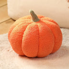 Cojín de asiento mullido, adorable cojín decorativo con forma de calabaza, cojín supersuave para la zona lumbar, el sofá o el alféizar de la ventana; adorno de calabaza para Halloween.