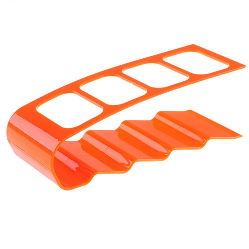 Soporte organizador de 4 compartimentos para mandos a distancia de TV y electrodomésticos; soporte de sobremesa para el hogar, la sala de estar o la oficina.