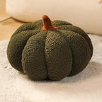 Cojín de asiento mullido, adorable cojín decorativo con forma de calabaza, cojín supersuave para la zona lumbar, el sofá o el alféizar de la ventana; adorno de calabaza para Halloween.