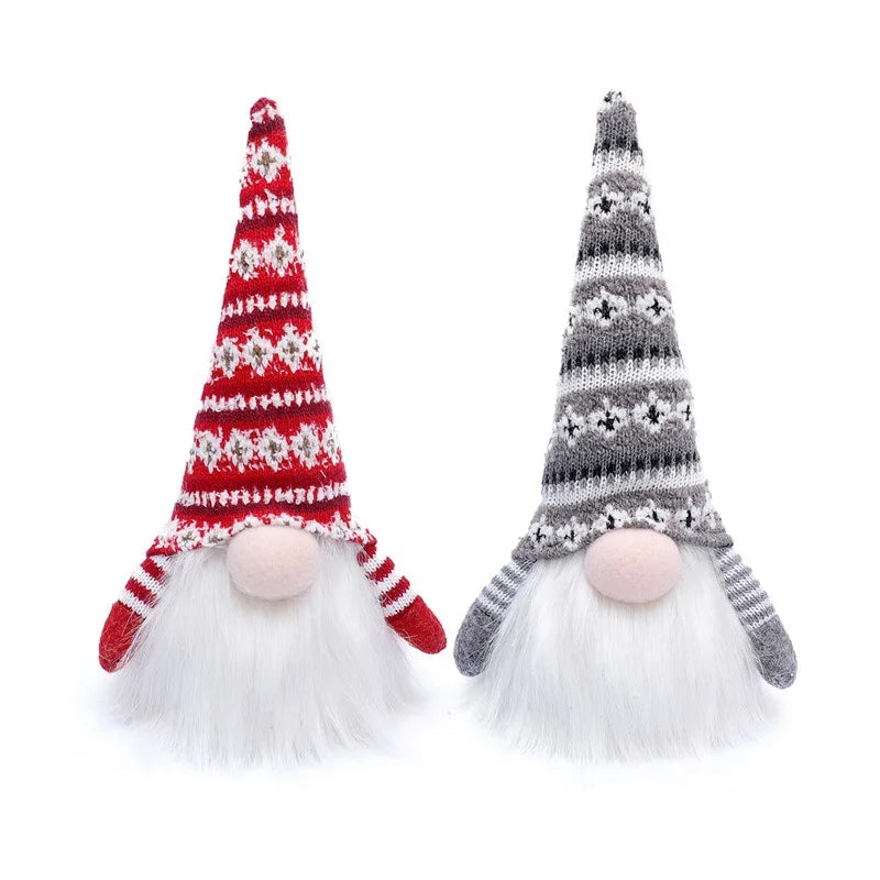 20/30cm LED Faceless Doll Elf Gnome with Lights Christmas Decoration Home Merry Christmas Navidad Children New Year Gift  2025