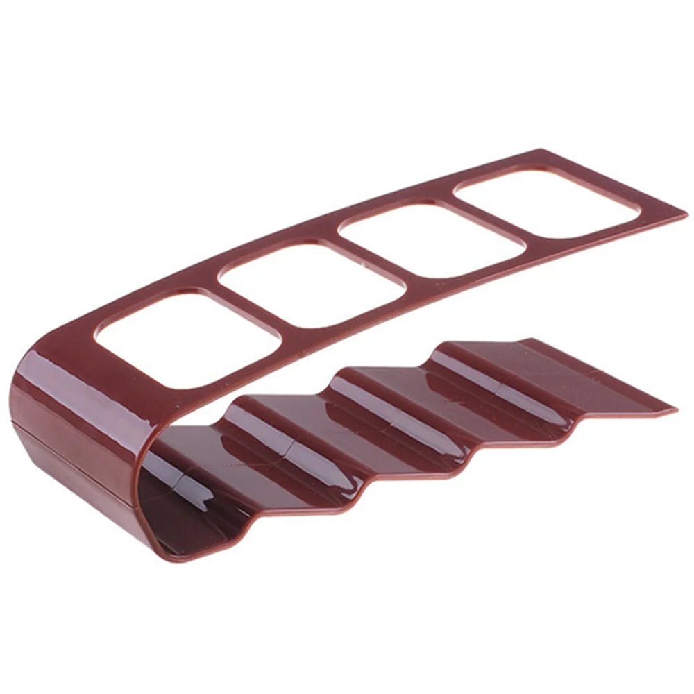 Soporte organizador de 4 compartimentos para mandos a distancia de TV y electrodomésticos; soporte de sobremesa para el hogar, la sala de estar o la oficina.