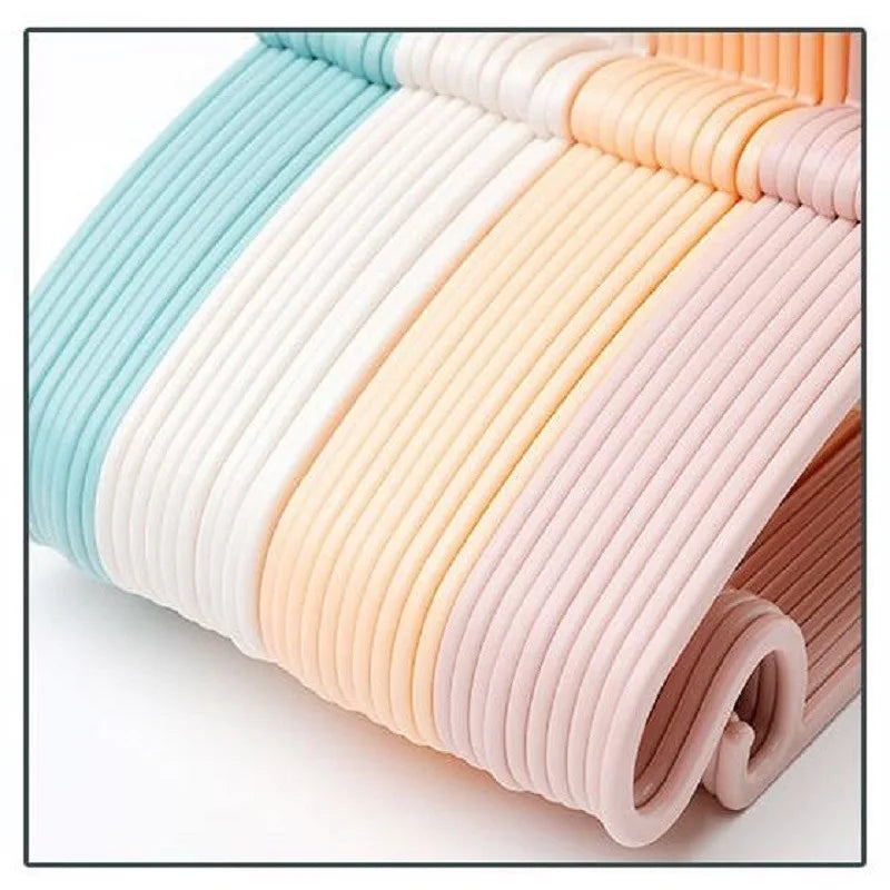 Perchas para ropa de bebé perchas de plástico portátiles para abrigos, toallas y bufandas, con diseño resistente al viento, ideales para organizar la ropa infantil.